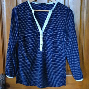 ZARA button down  blouse